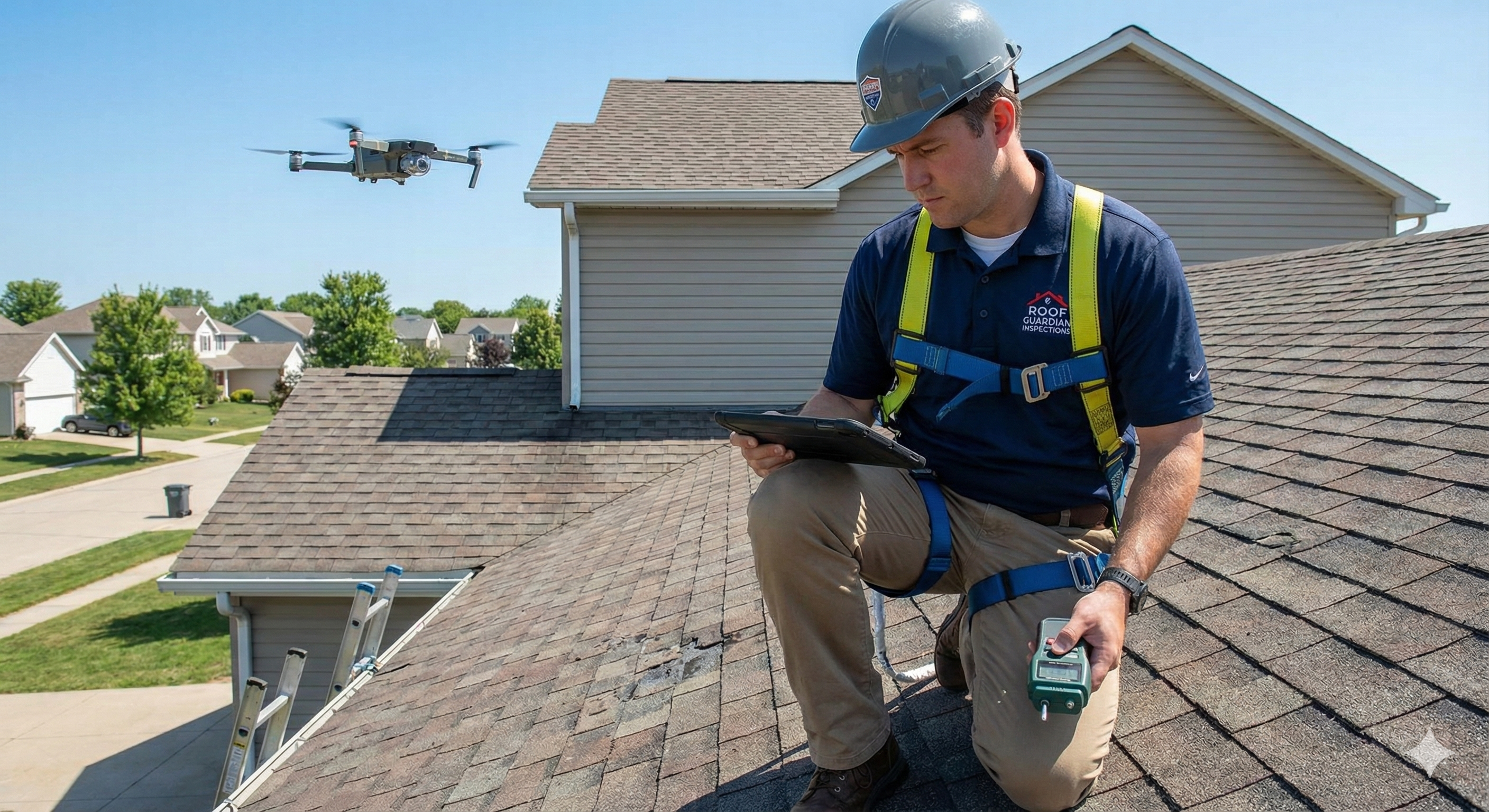 skilled roof inspection services by Ready Roofing Systems
