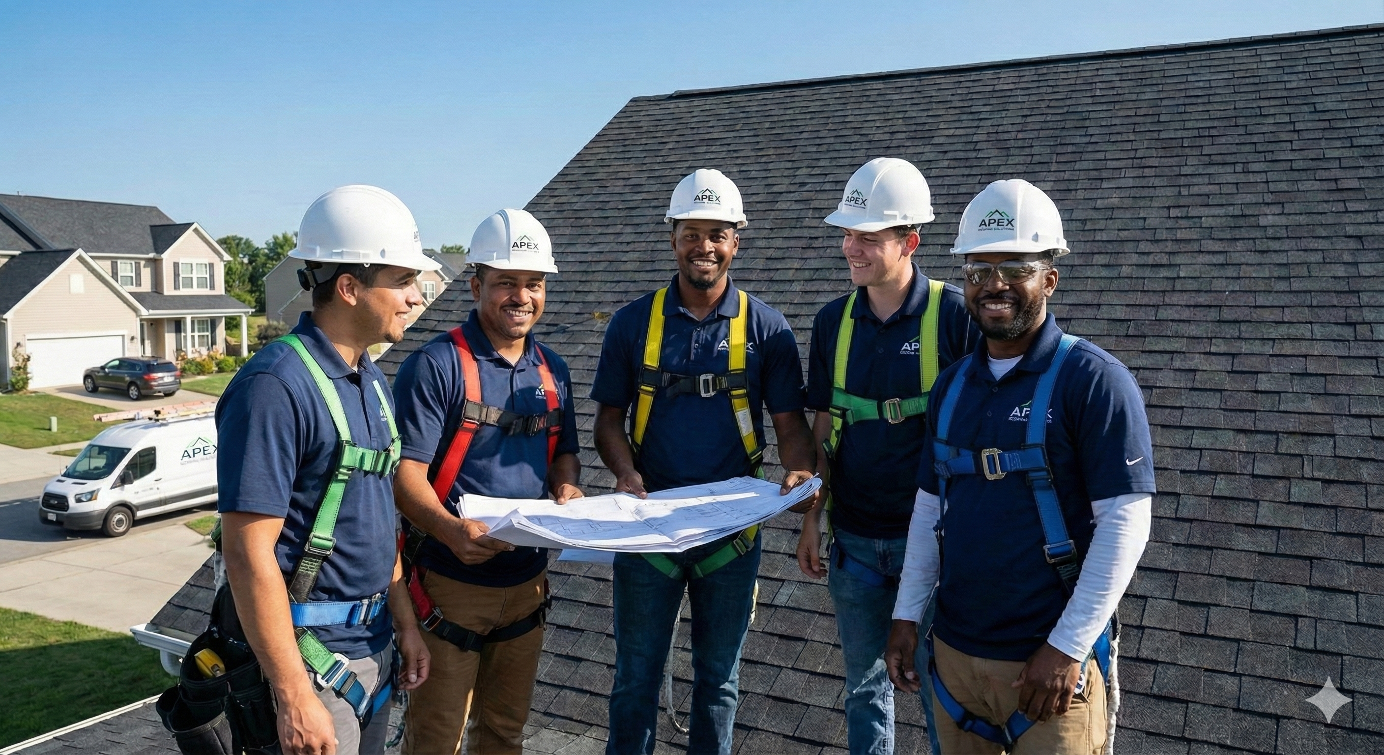 Ready Roofing Systems professional team members